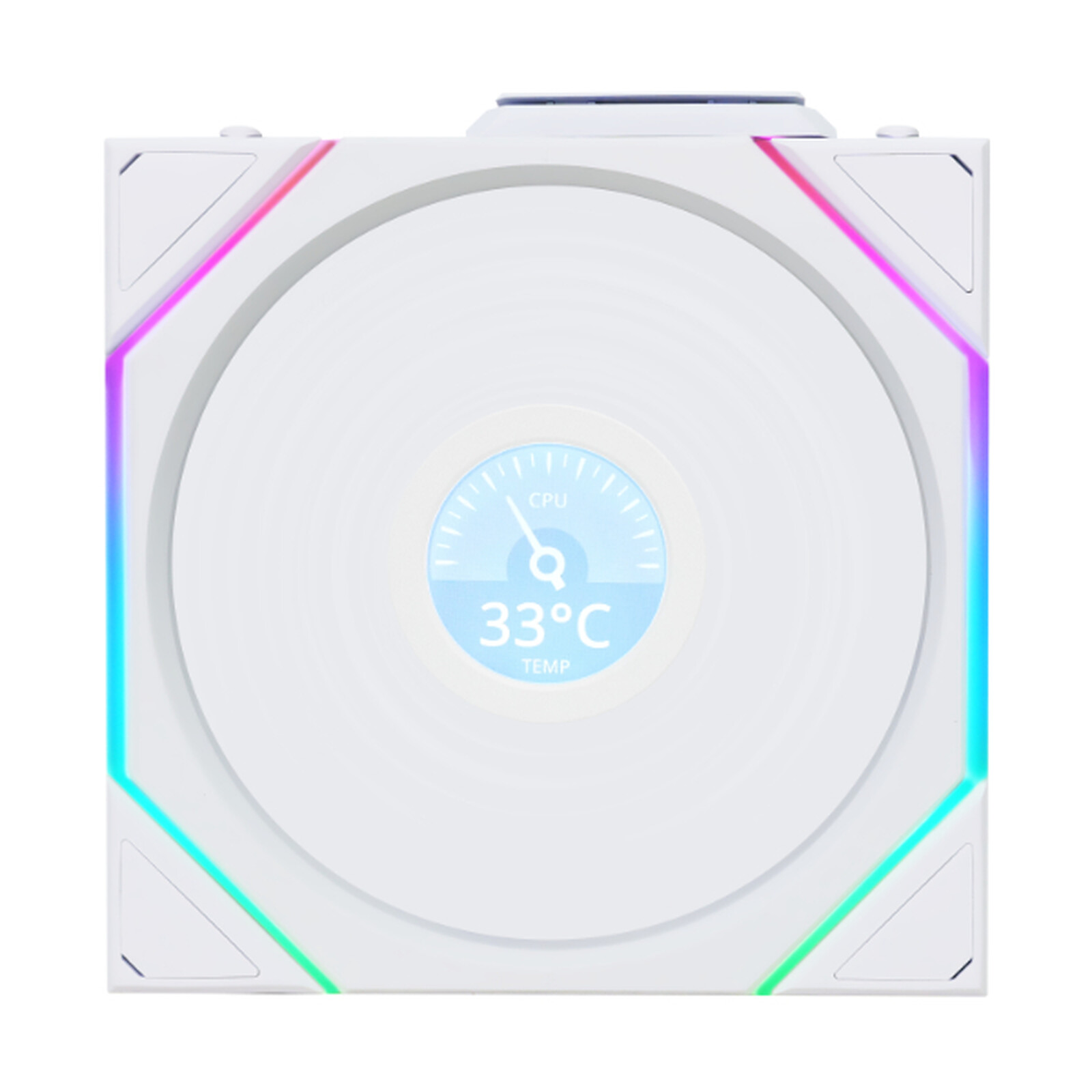 Lian Li Uni Fan TL LCD Wireless 120 Reverse Blade (white)