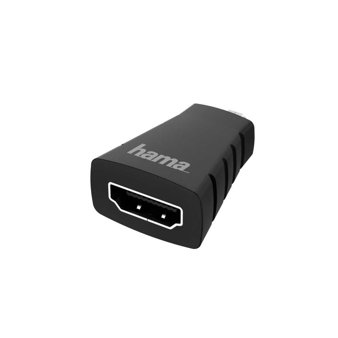 Adaptador HDMI Hama, conector Micro-HDMI a puerto HDMI - Ultra HD 4K