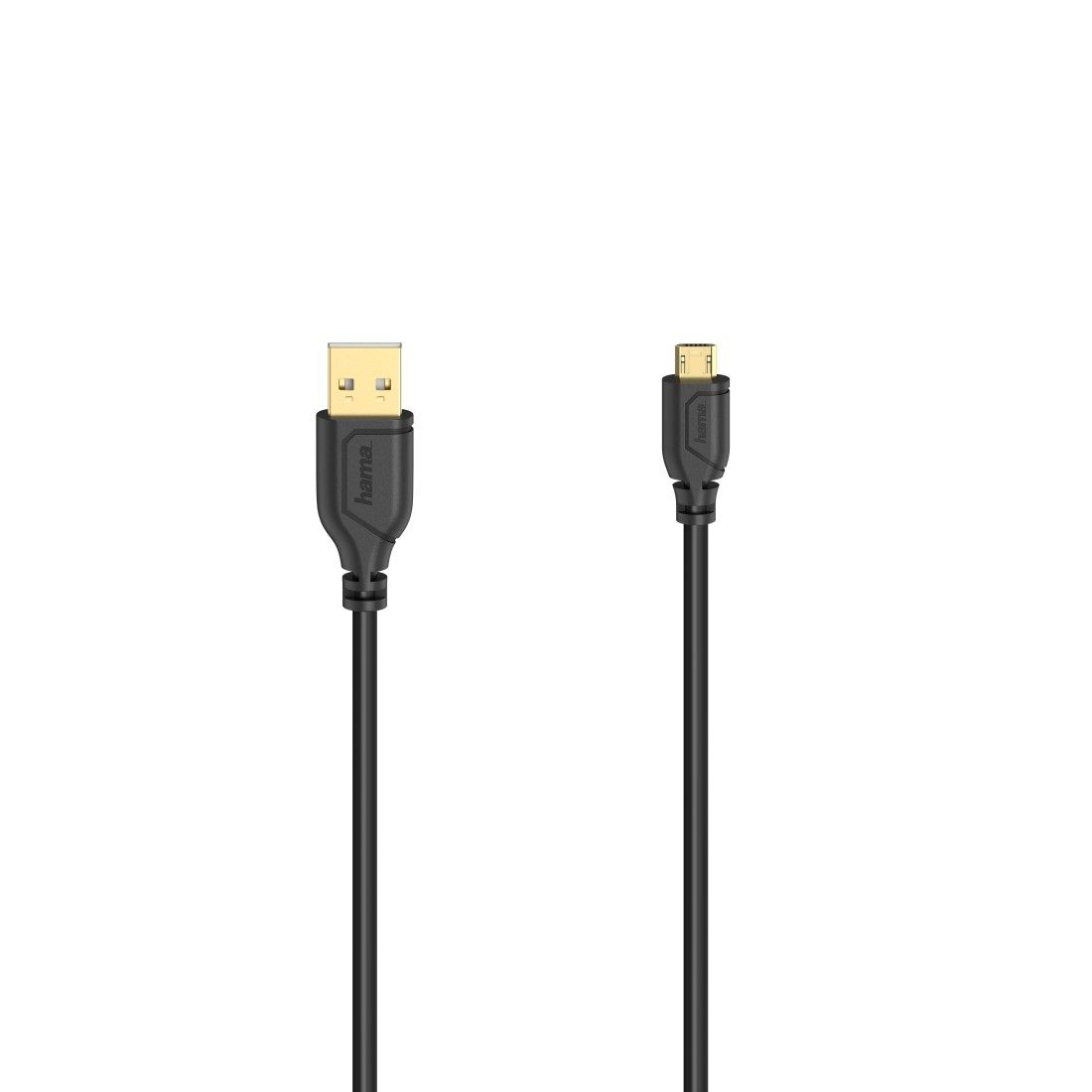 Hama Flexi-Slim Micro-USB Cable, 0.75m