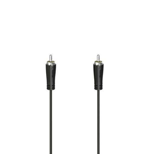 Cable de audio Hama, 1,5 m (Conexión RCA macho-macho), digital