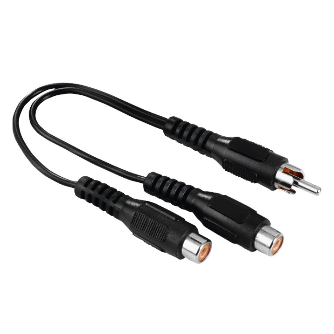 Hama Subwoofer Adapter, 2x RCA Male to Female