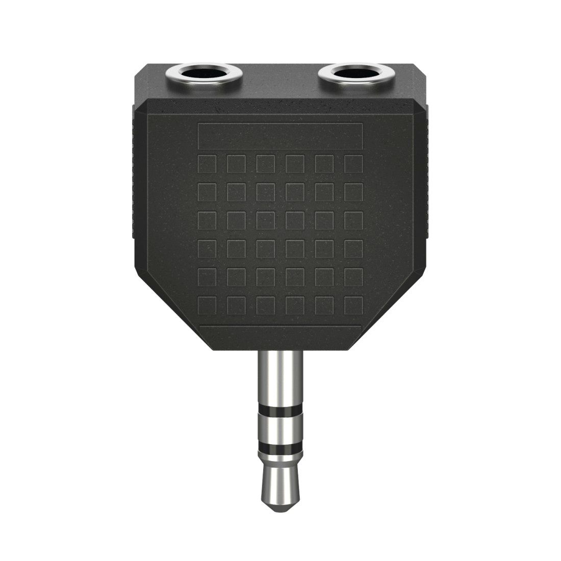 Adaptador de audio Hama, 3,5 mm macho a 2 hembras estéreo de 3,5 mm