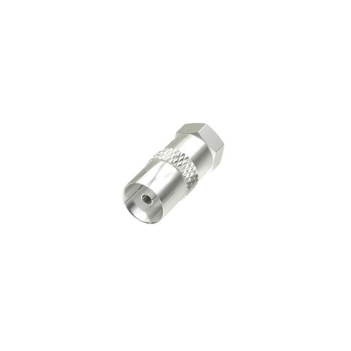 Hama SAT Adapter, F Male to Coaxial Female