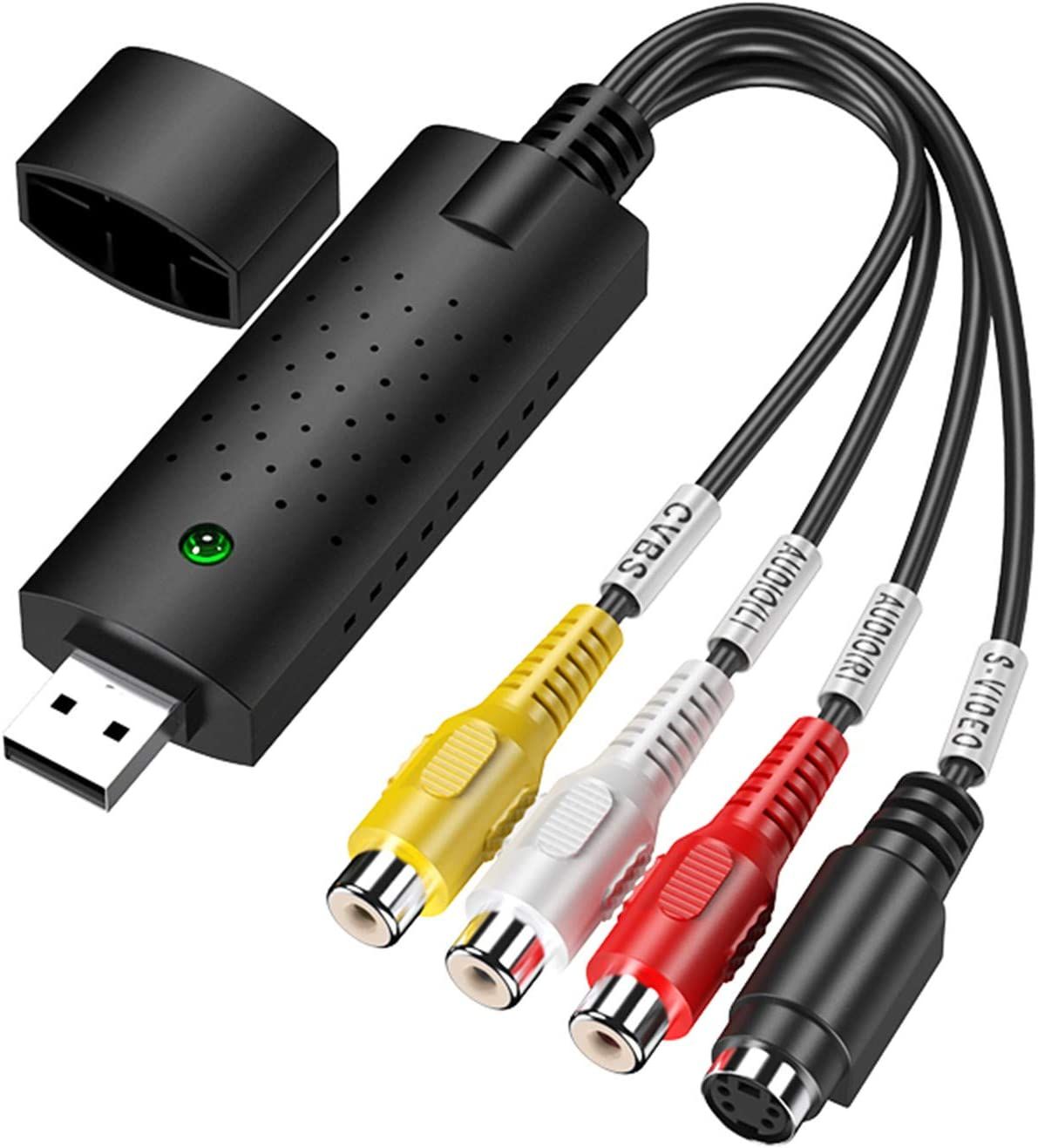 Convertidor adaptador VHS a digital