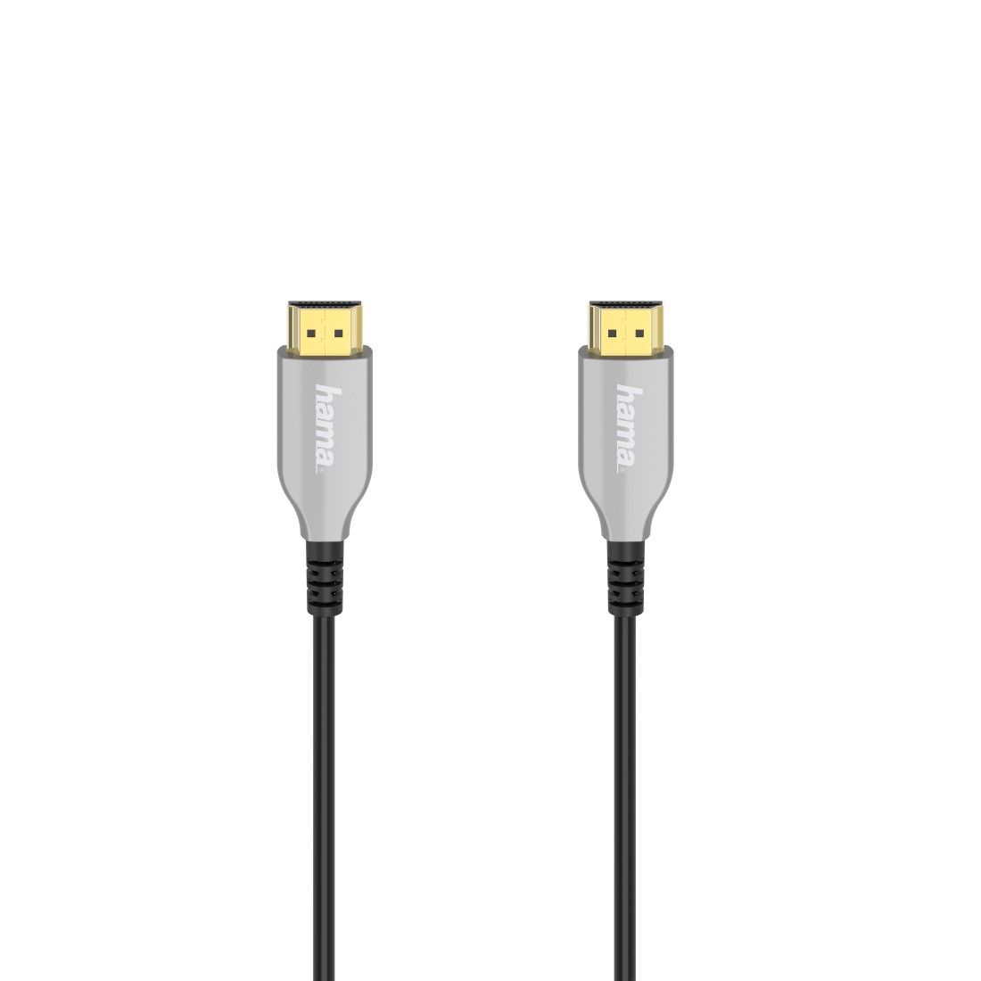 Cable HDMI óptico activo Hama, 15 m, dorado, 4K