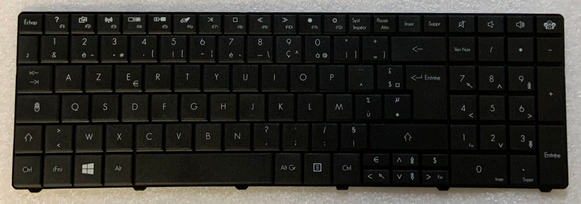 Acer French AZERTY Keyboard for Packard Bell EasyNote LE11BZ, LE69KB