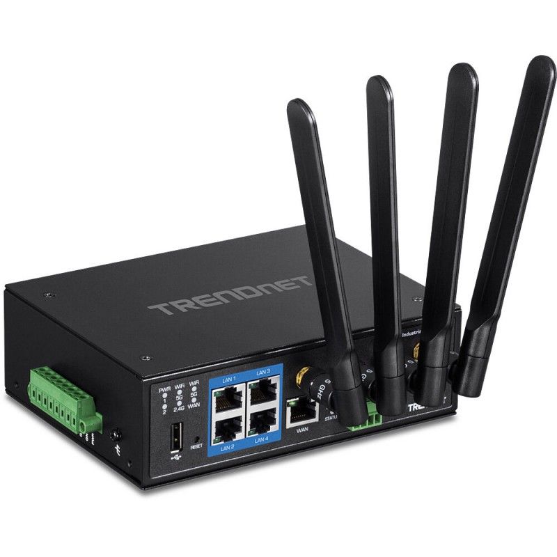 Trendnet TI-W100 WiFi 5 Router - Black