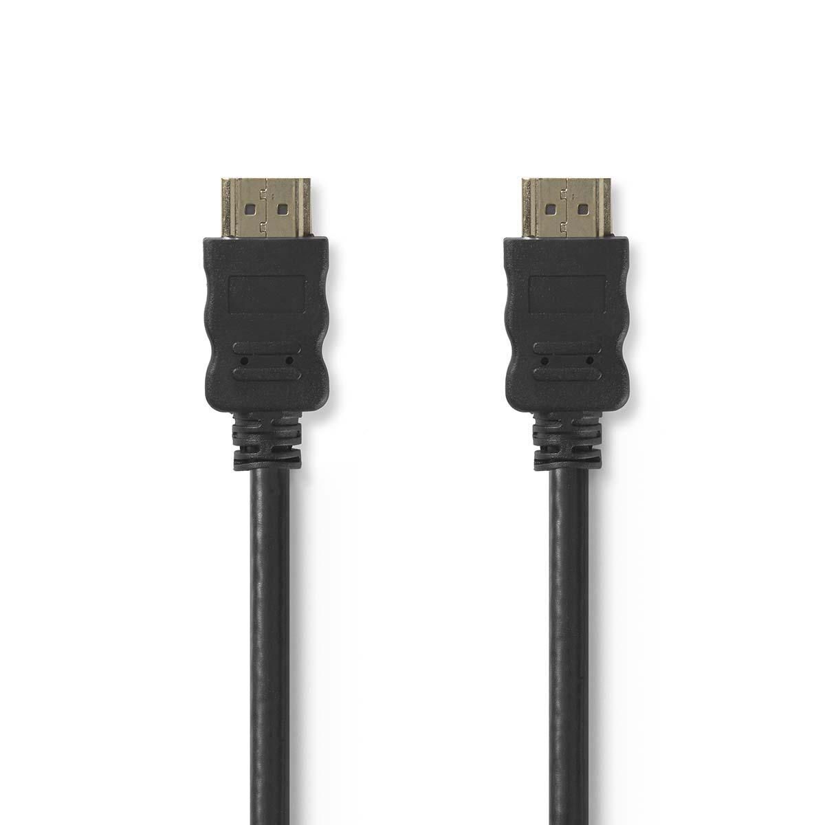 Nedis High Speed HDMI Cable with Ethernet - 5m - Black