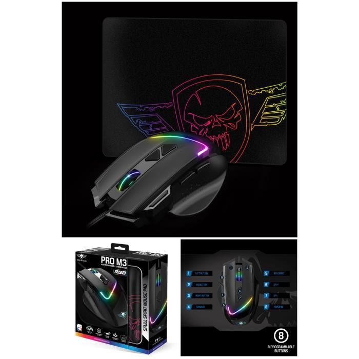 Spirit Of Gamer PRO-M3 RGB Gaming Mouse