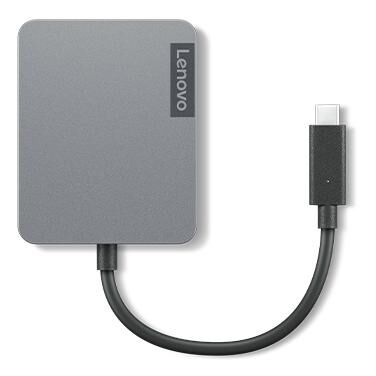 Lenovo 4X91A30366 USB-C Docking Station, Gray