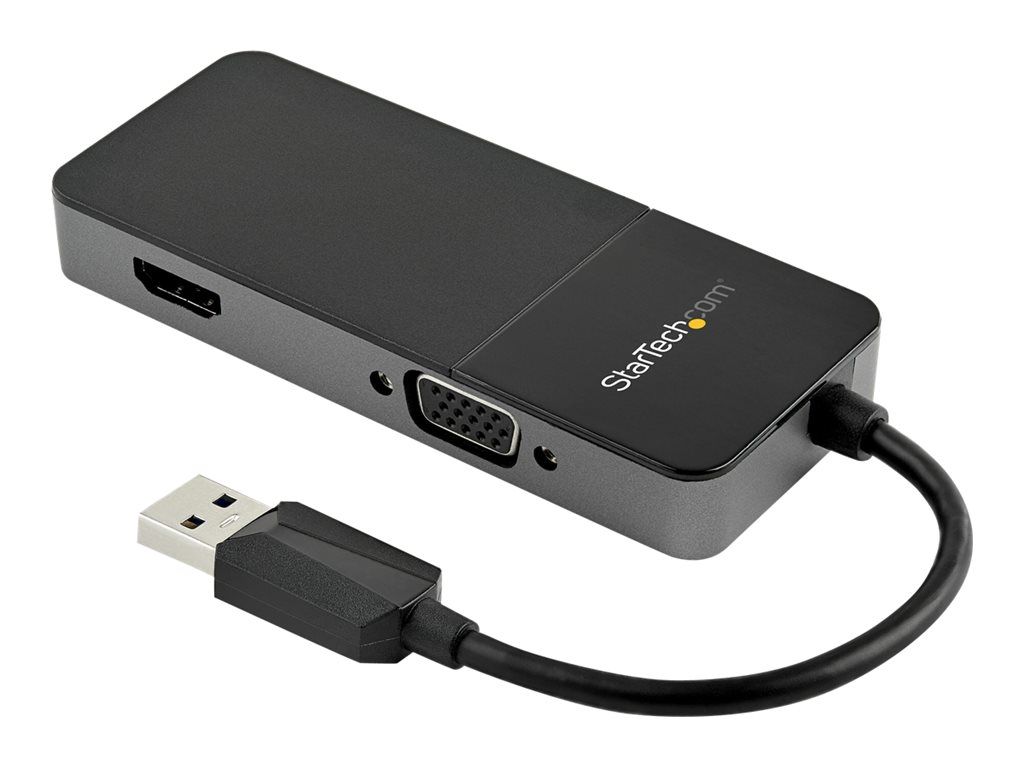 StarTech 4K USB 3.0 to HDMI/VGA Adapter - Video Converter
