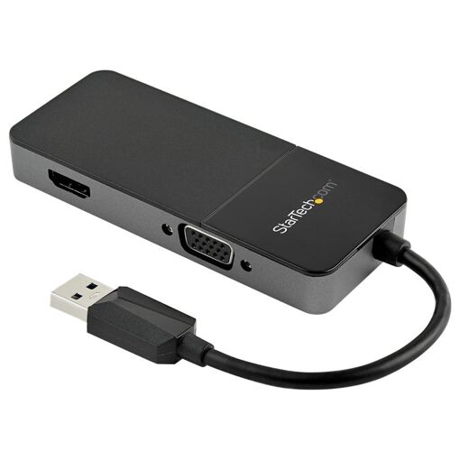 Adaptateur StarTech USB 3.0 vers HDMI/VGA 4K - Convertisseur vidéo