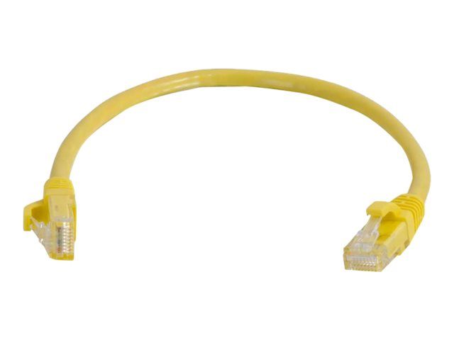 C2G Cat6 Booted UTP Network Patch Cable - 3m, Yellow