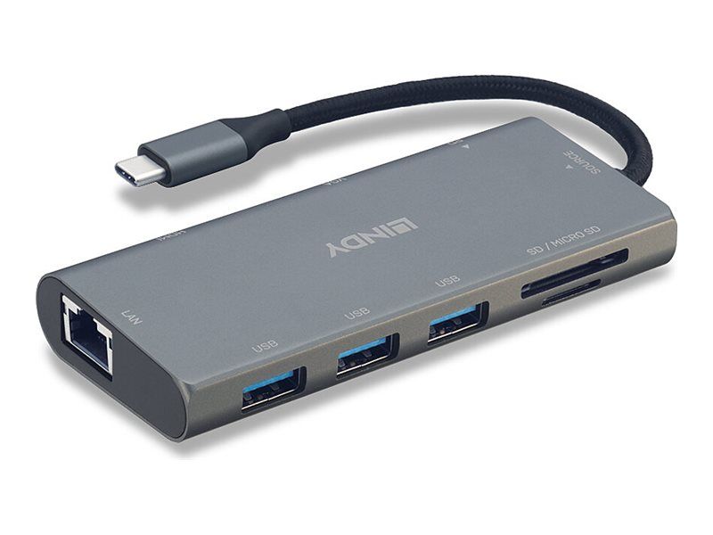 Lindy USB 3.1 Type C Multi-Port Converter