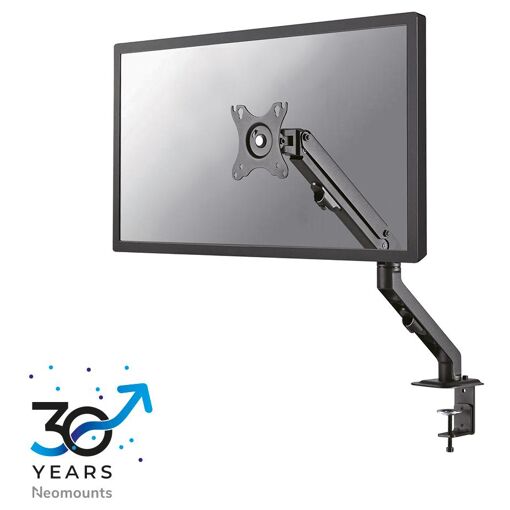 Brazo de monitor Neomounts FPMA-D650NEGRO de movimiento completo 17-27" - resorte helicoidal