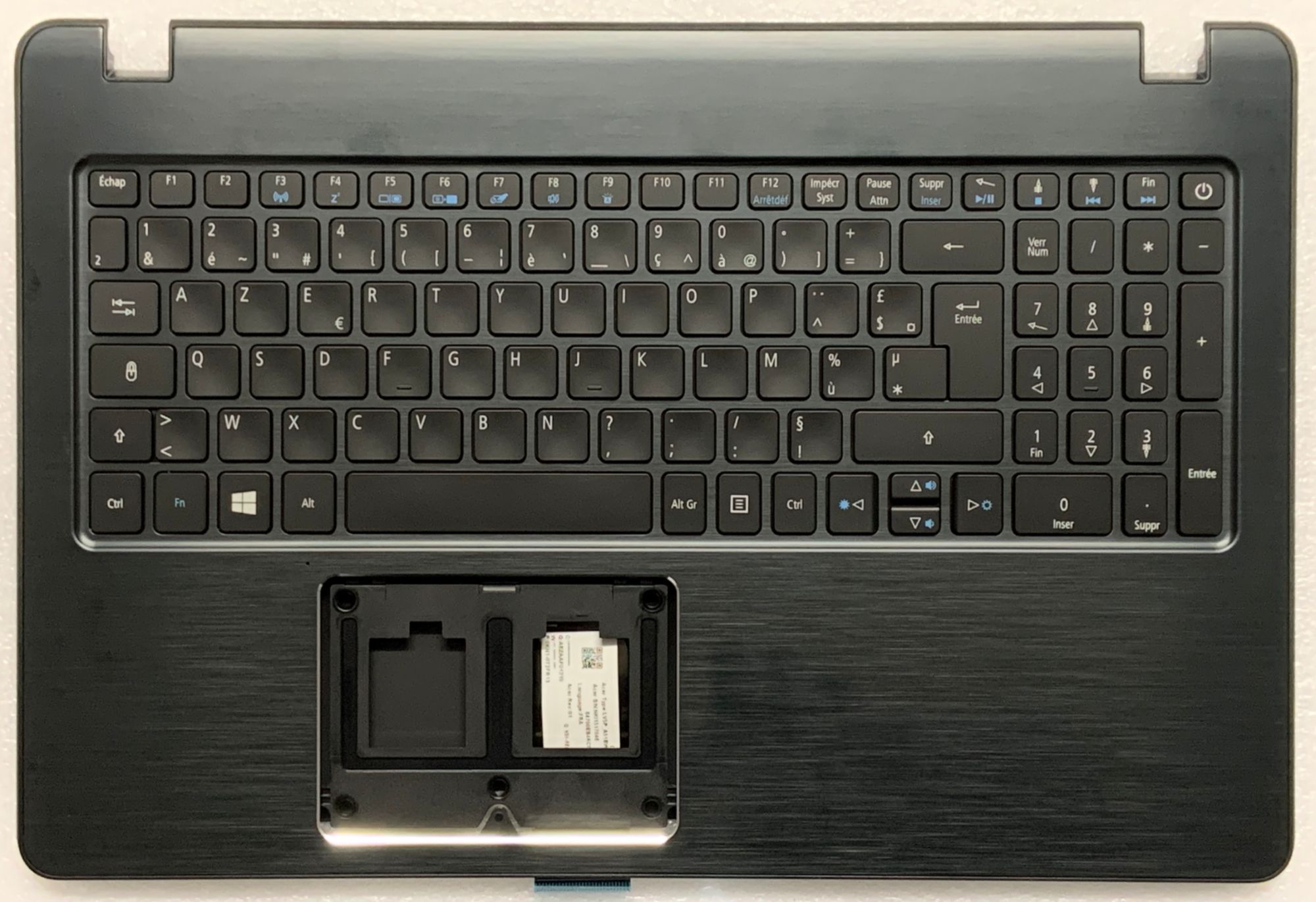 Teclado Acer Aspire F5-573 (AZERTY Español, Negro)