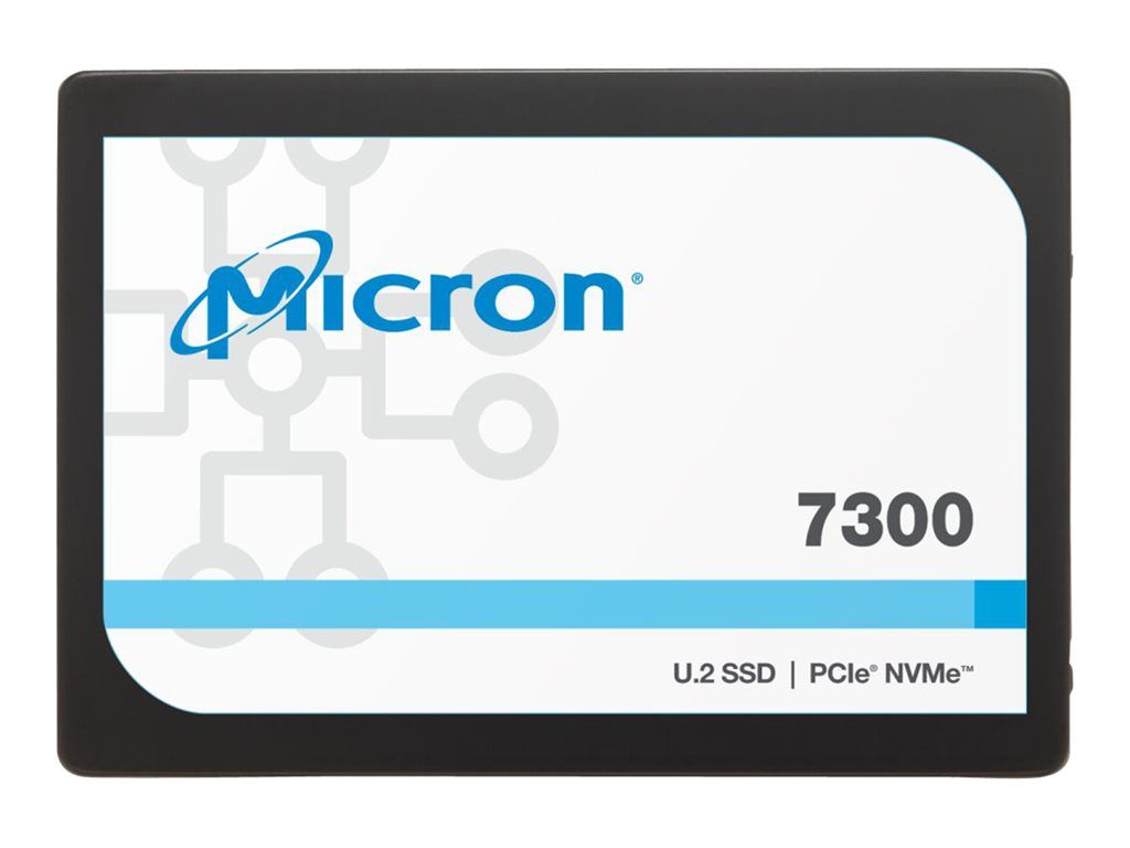 Micron 7300 PRO - 1.92TB Encrypted SSD - 2.5" U.2 PCIe 3.0 x4 (NVMe) - AES 256-bit - Self-Encrypting Drive (SED) - TAA Compliant