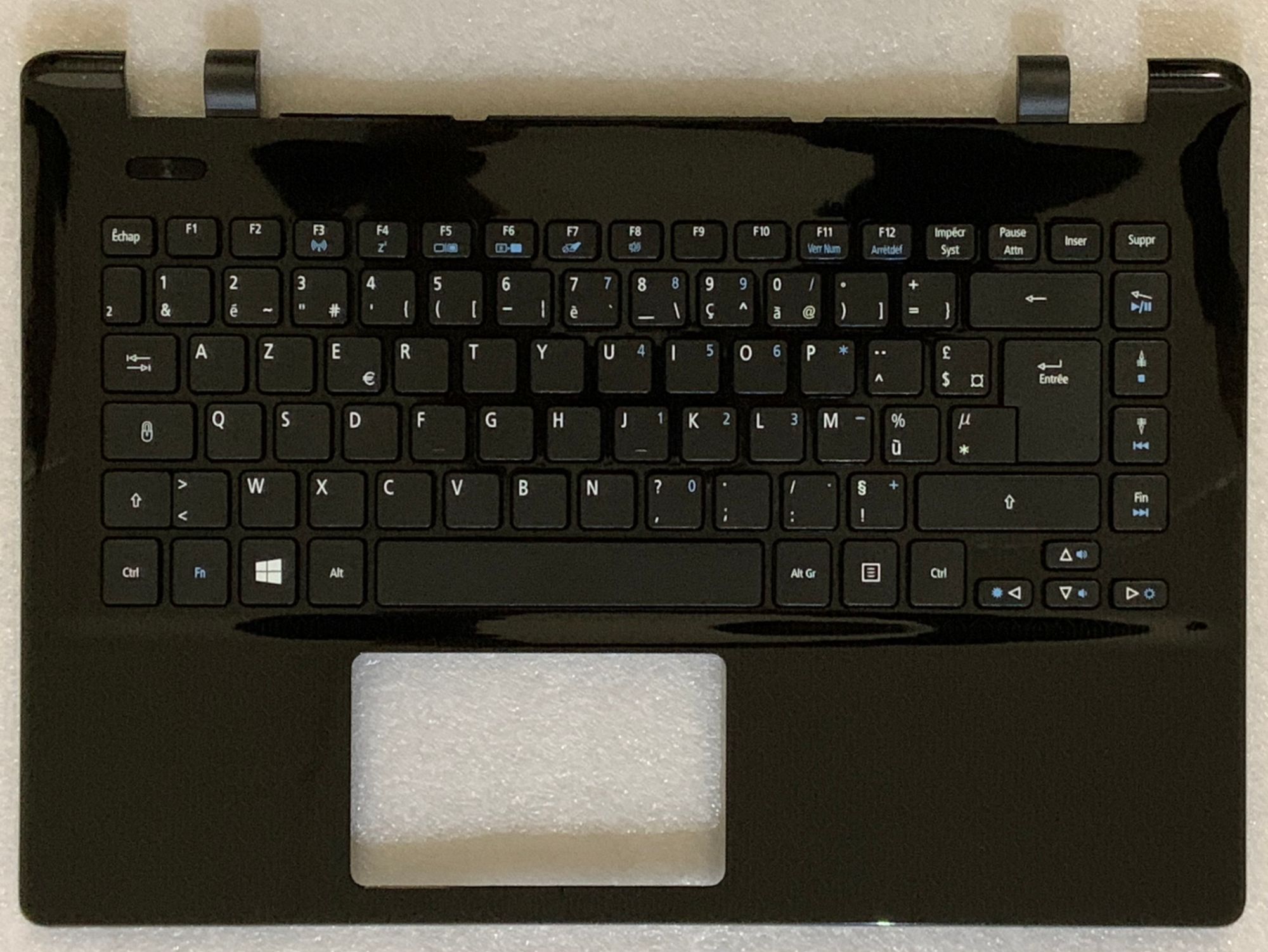 Acer Aspire E5-411/E5-421 French AZERTY Keyboard (60.MLQN7.010) Black Topcase