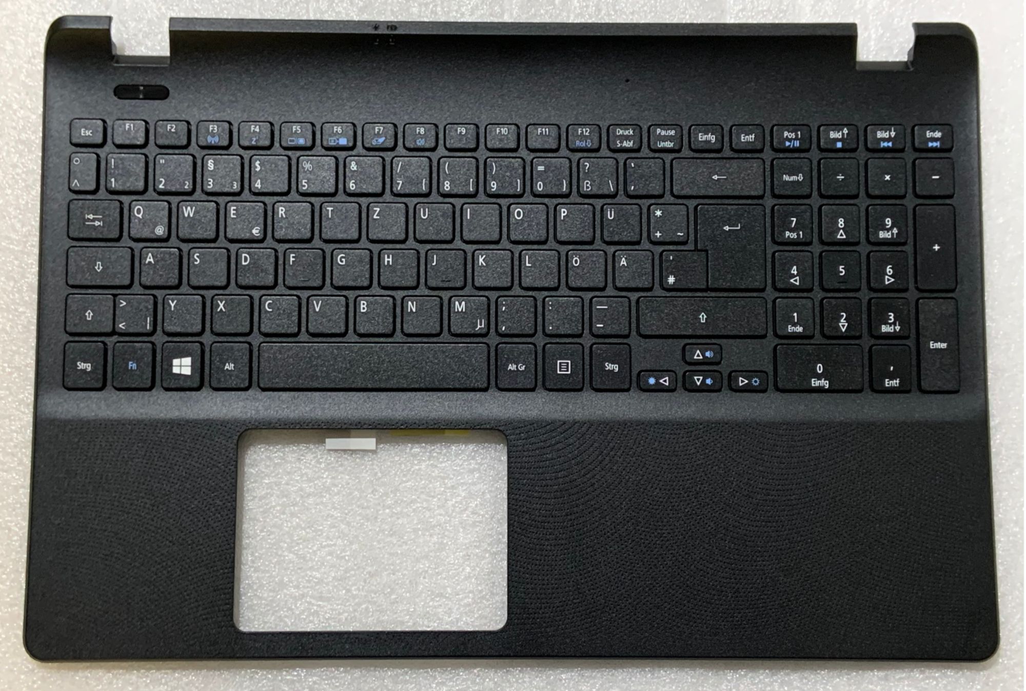 Acer Aspire ES1-571 Keyboard (German Qwerty, Black)