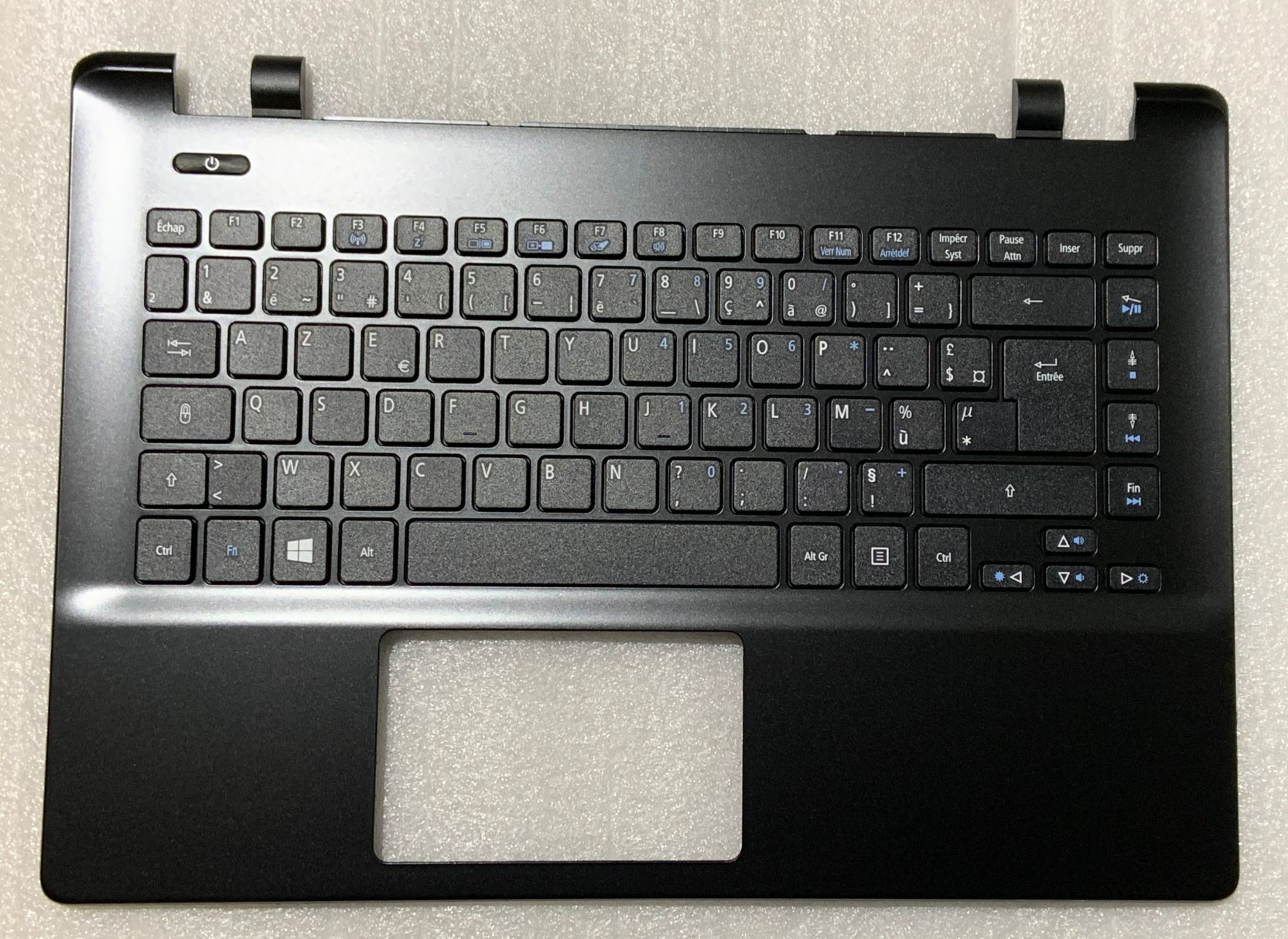 Teclado Francés AZERTY Acer TravelMate TMP246-M 60.V9TN7.010, Negro