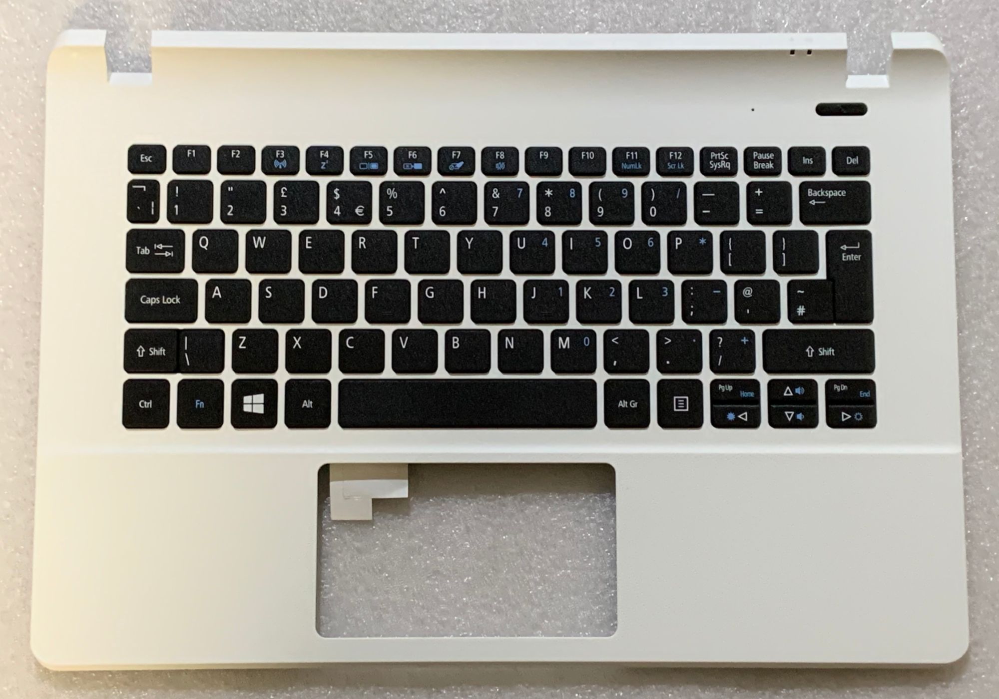 Acer Aspire ES1-331 UK Qwerty Keyboard, White