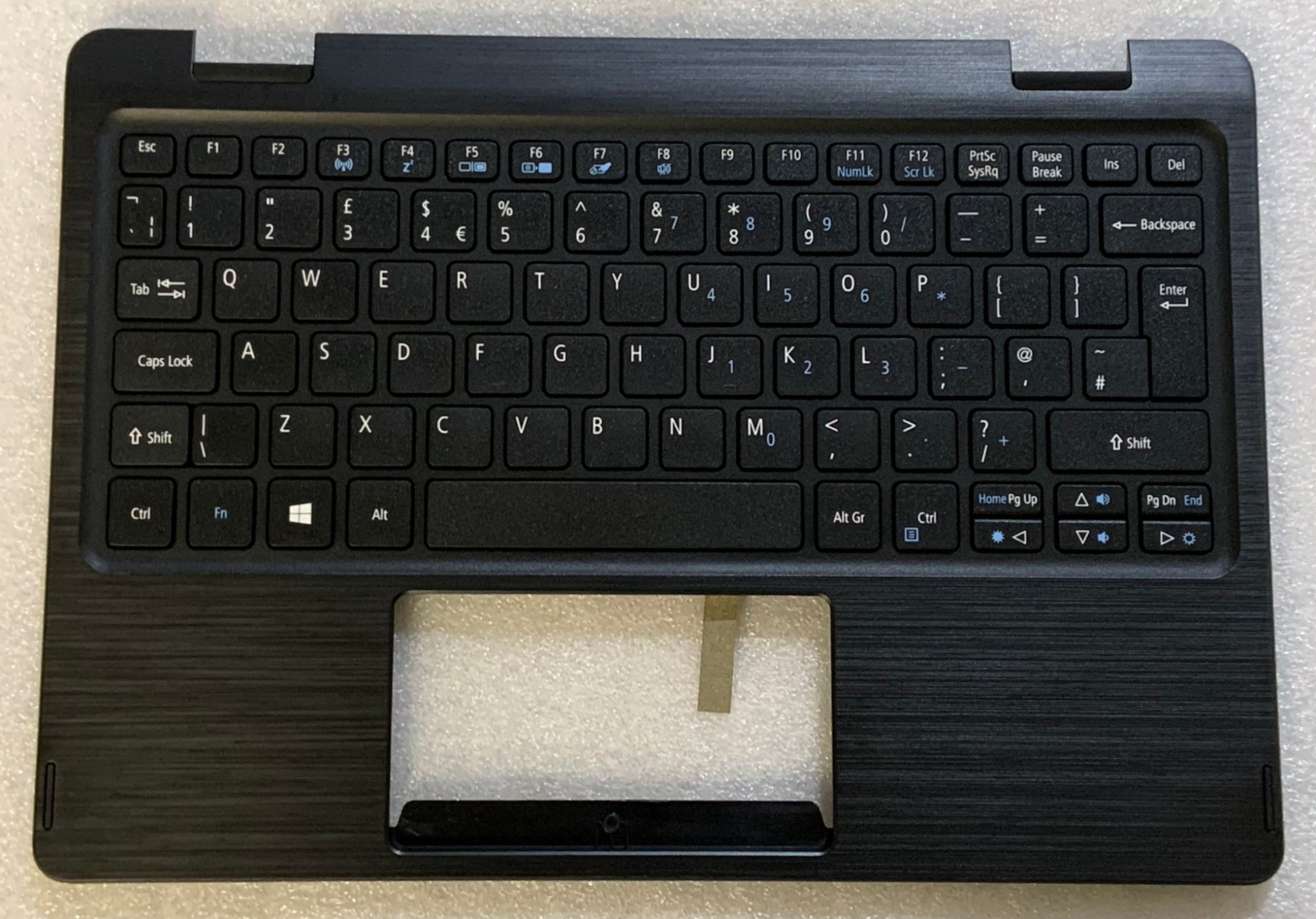 Acer Spin SP111-31 6B.GL5N1.032 UK Qwerty Keyboard - Black