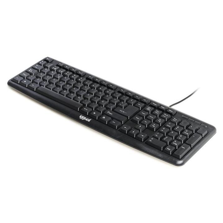 Igual CK-BASIC 105T USB Keyboard - QWERTY - Black
