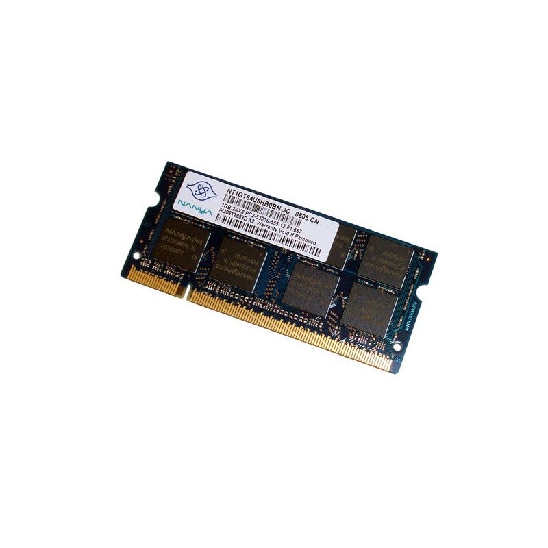 Nanya NT1GT64U8HB0BN-3C 1GB DDR2 667MHz SO-DIMM Memory Module