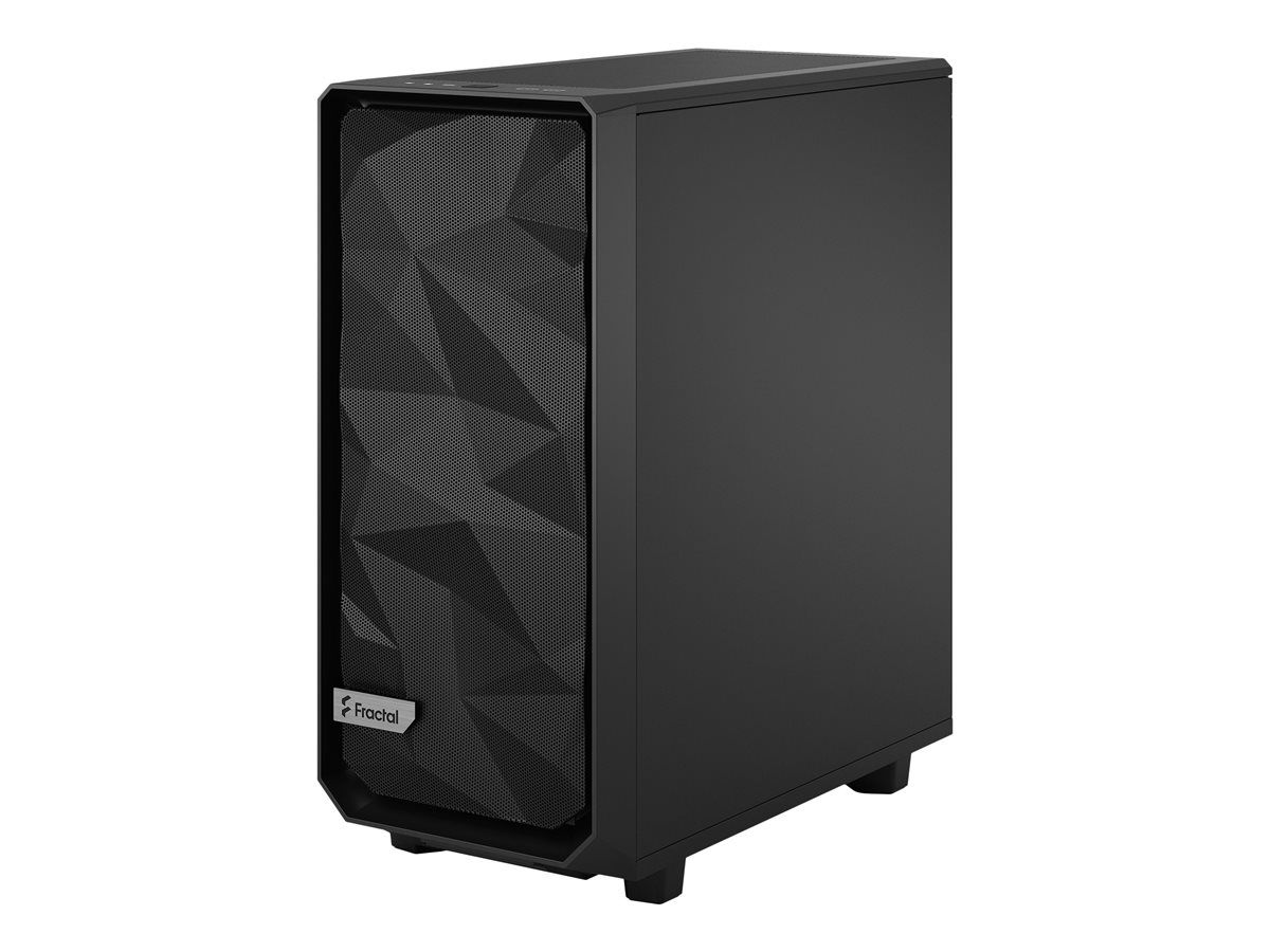 Fractal Design Meshify 2 Compact - Mid Tower ATX Case with Tempered Glass Side Panel