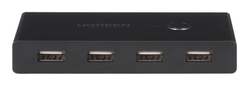 Commutateur UGREEN USB 2.0 2x4 (Noir)
