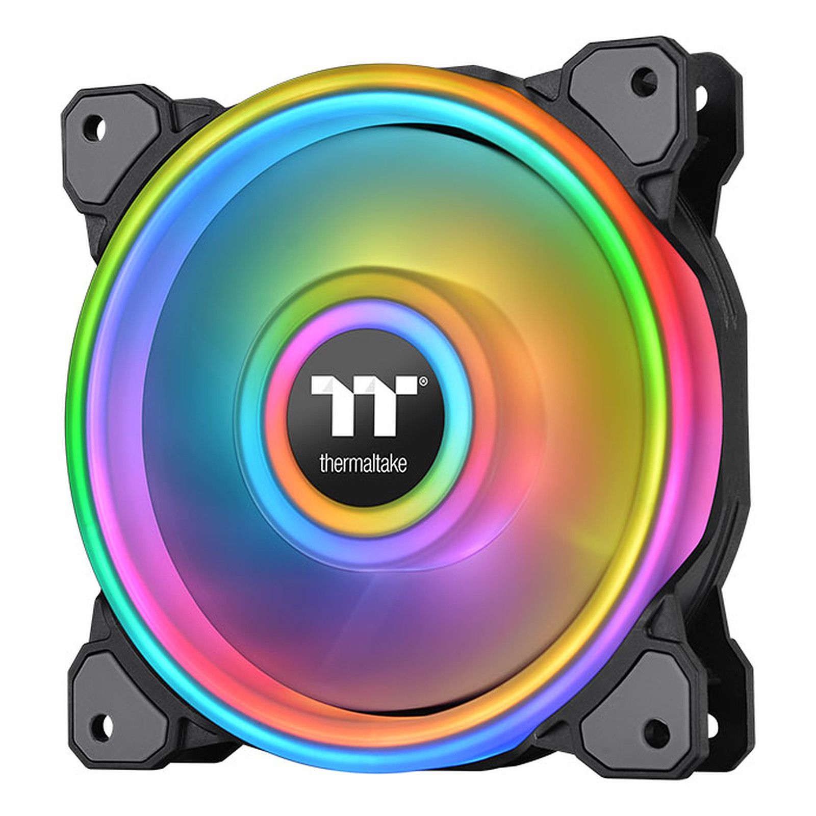 Thermaltake Riing Quad 12 RGB Radiator Fan, Black