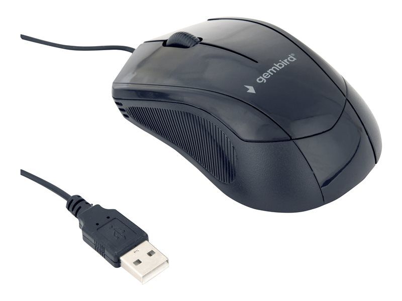 Gembird Optical Mouse, 3 Buttons, USB, Black