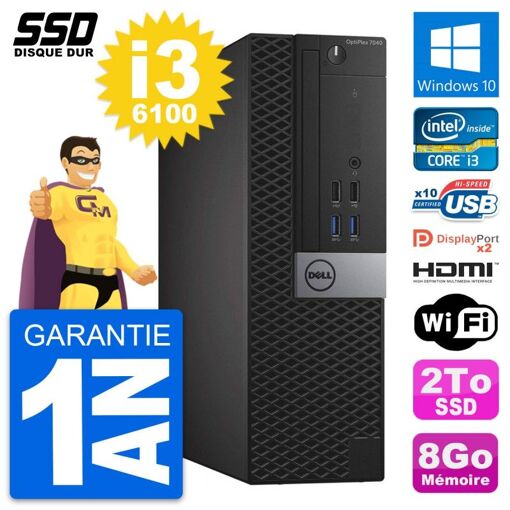 Computadora de escritorio Dell OptiPlex 7040 SFF