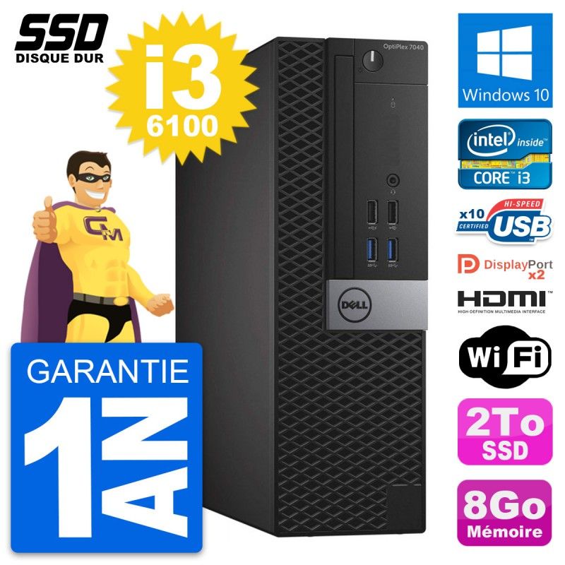 Dell OptiPlex 7040 SFF Desktop Computer