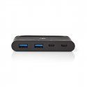 Nedis USB 3.2 Type-C Adapter (2x Type-A / 2x Type-C)