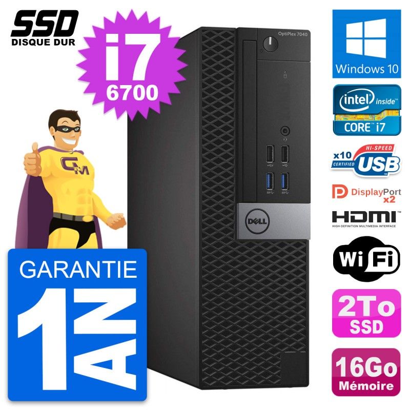 Dell OptiPlex 7040 SFF Desktop Computer
