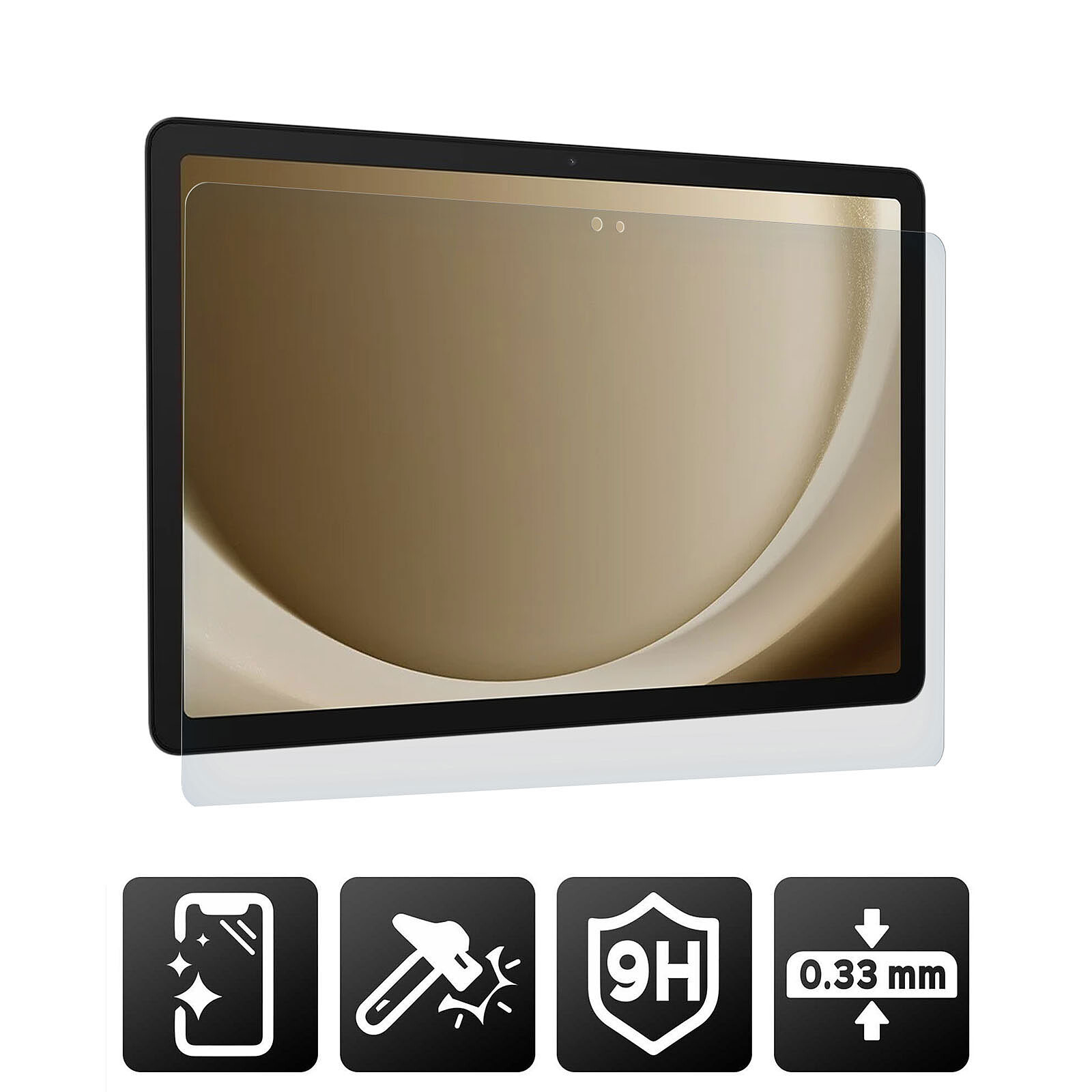 Akashi Galaxy Tab A9+ 11" Premium Tempered Glass