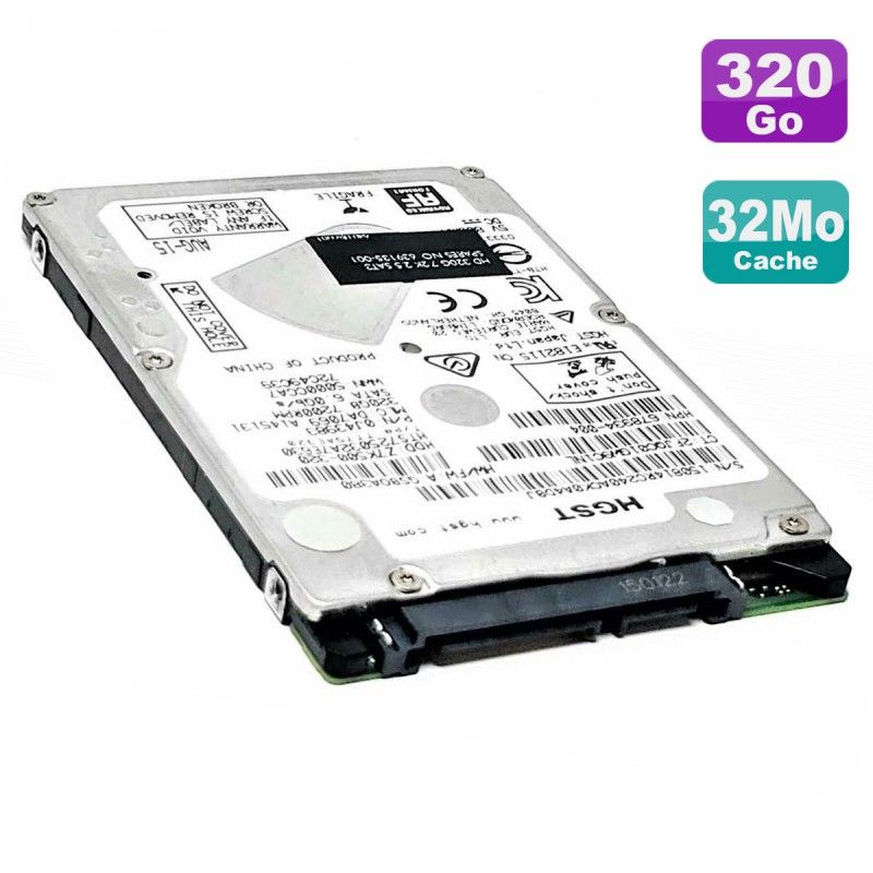 Disco duro interno HGST de 2,5" y 320 GB (Z7K500-320)