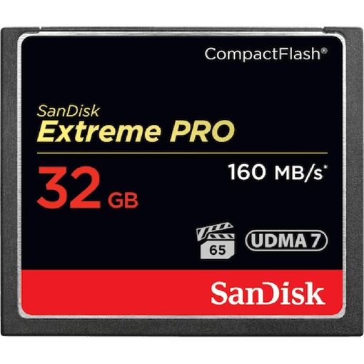 Sandisk Compact Flash Extreme Pro 32GB - 160Mbps