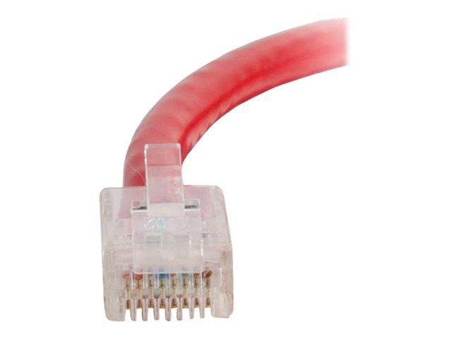 Câble de réseau C2G UTP non blindé - 1 m, Cat5e, RJ-45 (M) vers RJ-45 (M), Rouge
