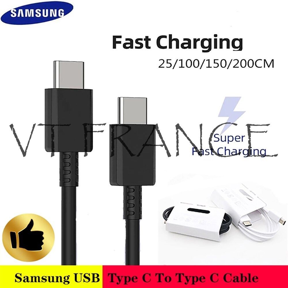 Samsung USB-C 5A Super Fast Charge Cable, 25cm