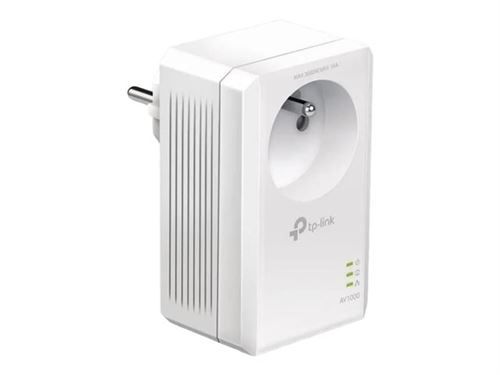 TP-Link TL-PA7017P V4 - Powerline Adapter - Gigabit Ethernet, HomePlug AV (Hpav), HomePlug AV (Hpav) 2.0, IEEE 1901 - Wall Mount