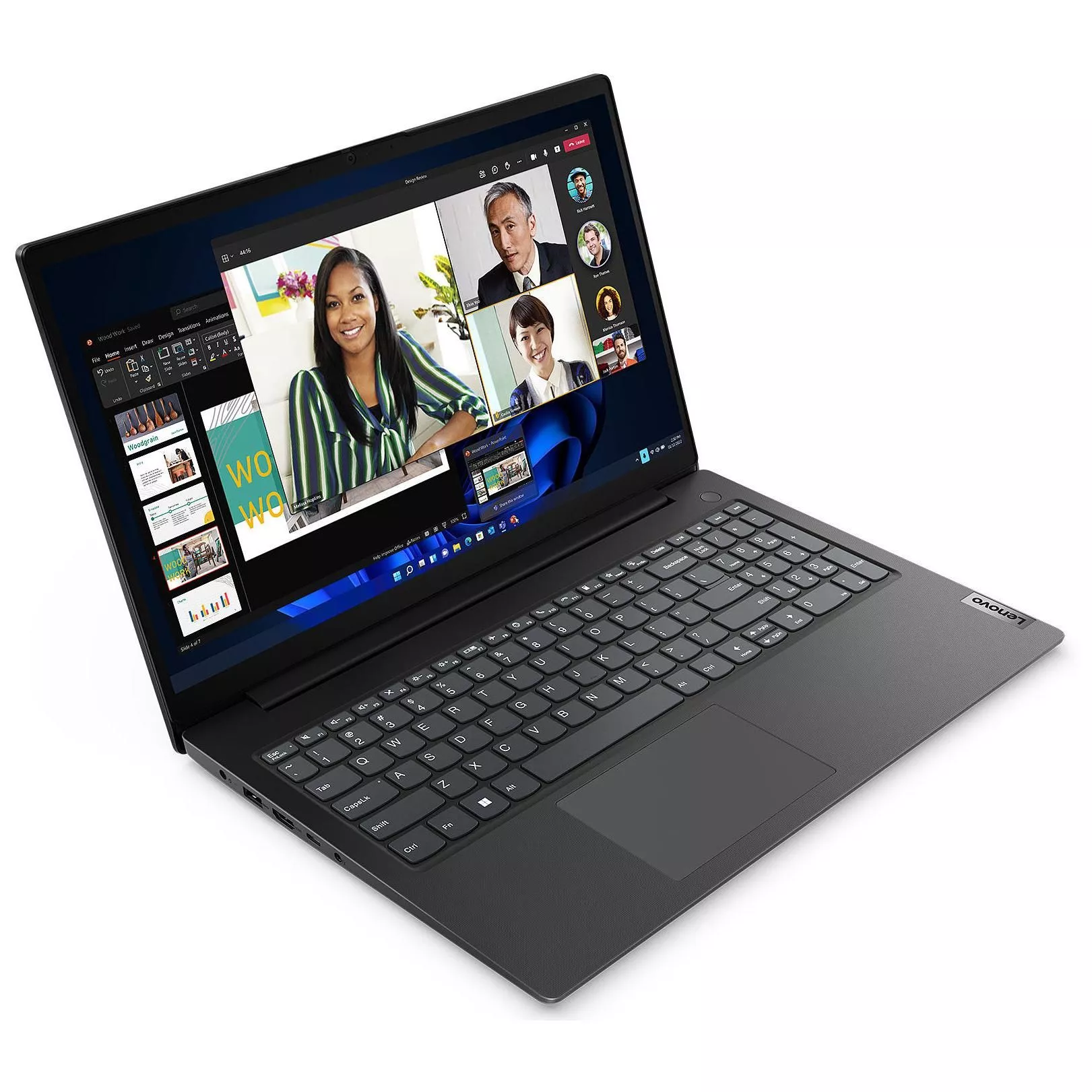 Lenovo V15 G4 AMN - Portátil potente con procesador AMD Ryzen 3, 8GB de RAM y 256GB SSD