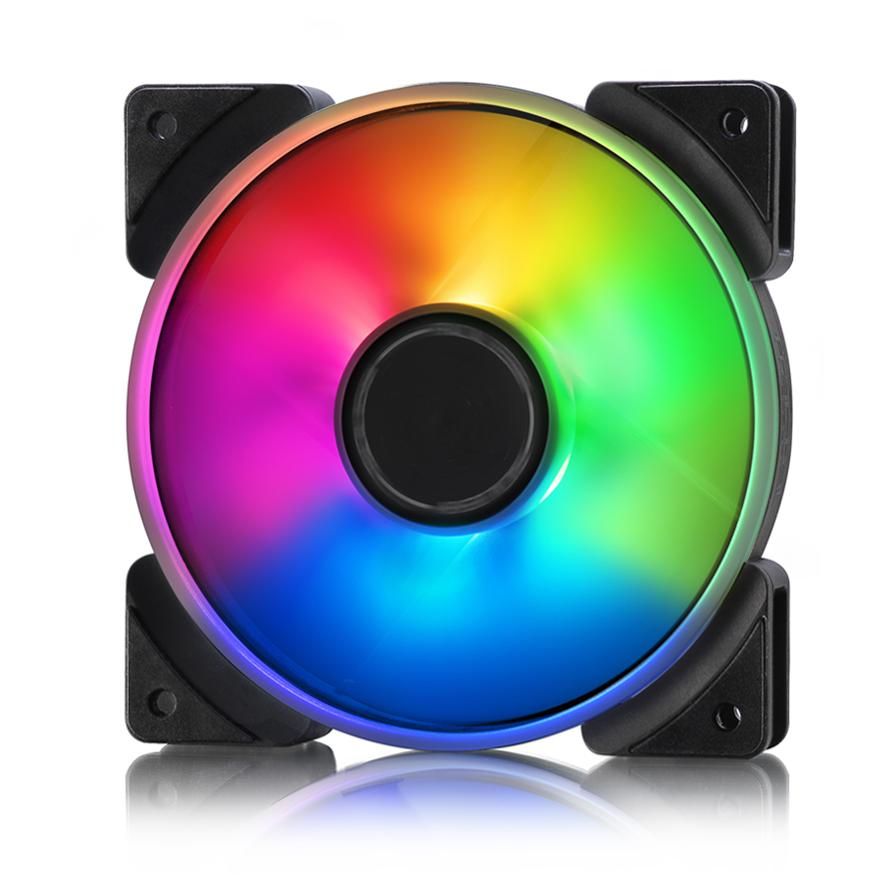 Fractal Design Prisma AL-12 PWM 12cm Fan - Black/White