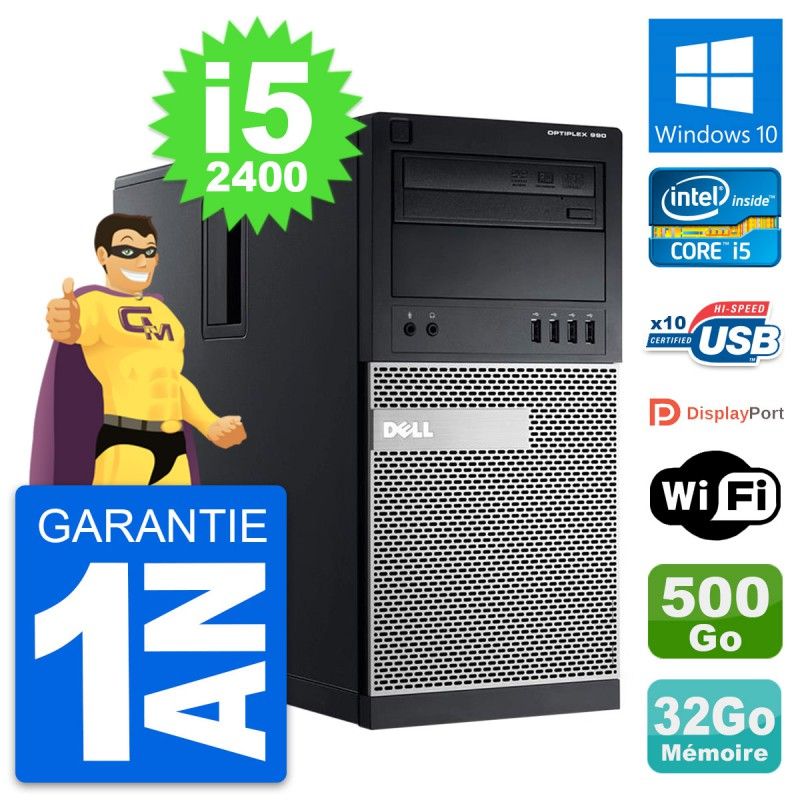 PC de escritorio Dell OptiPlex 990 Torre Media