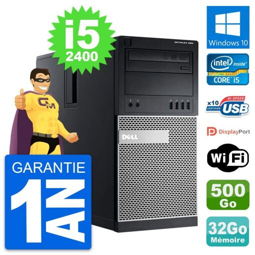 PC de escritorio Dell OptiPlex 990 Torre Media
