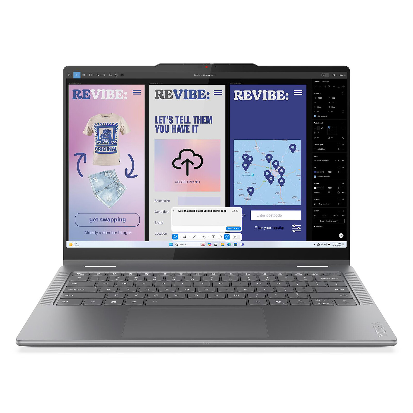 Lenovo Yoga 7 2-in-1 14ILL10 Copilot+ PC (83JQ009LFR)
