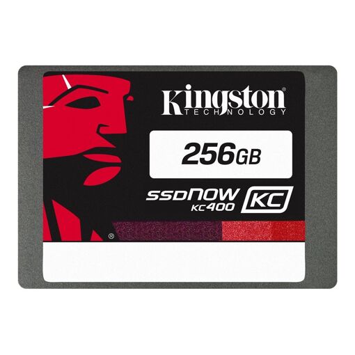 Kit de actualización Kingston KC400 SSD - 256 GB - Disco interno - 2,5 pulgadas (en un soporte de 3,5 pulgadas) - SATA 6 Gb/s