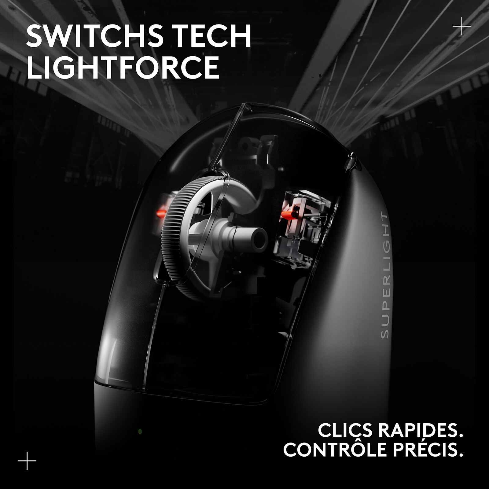 Logitech G Pro X Superlight 2 Lightspeed (White)