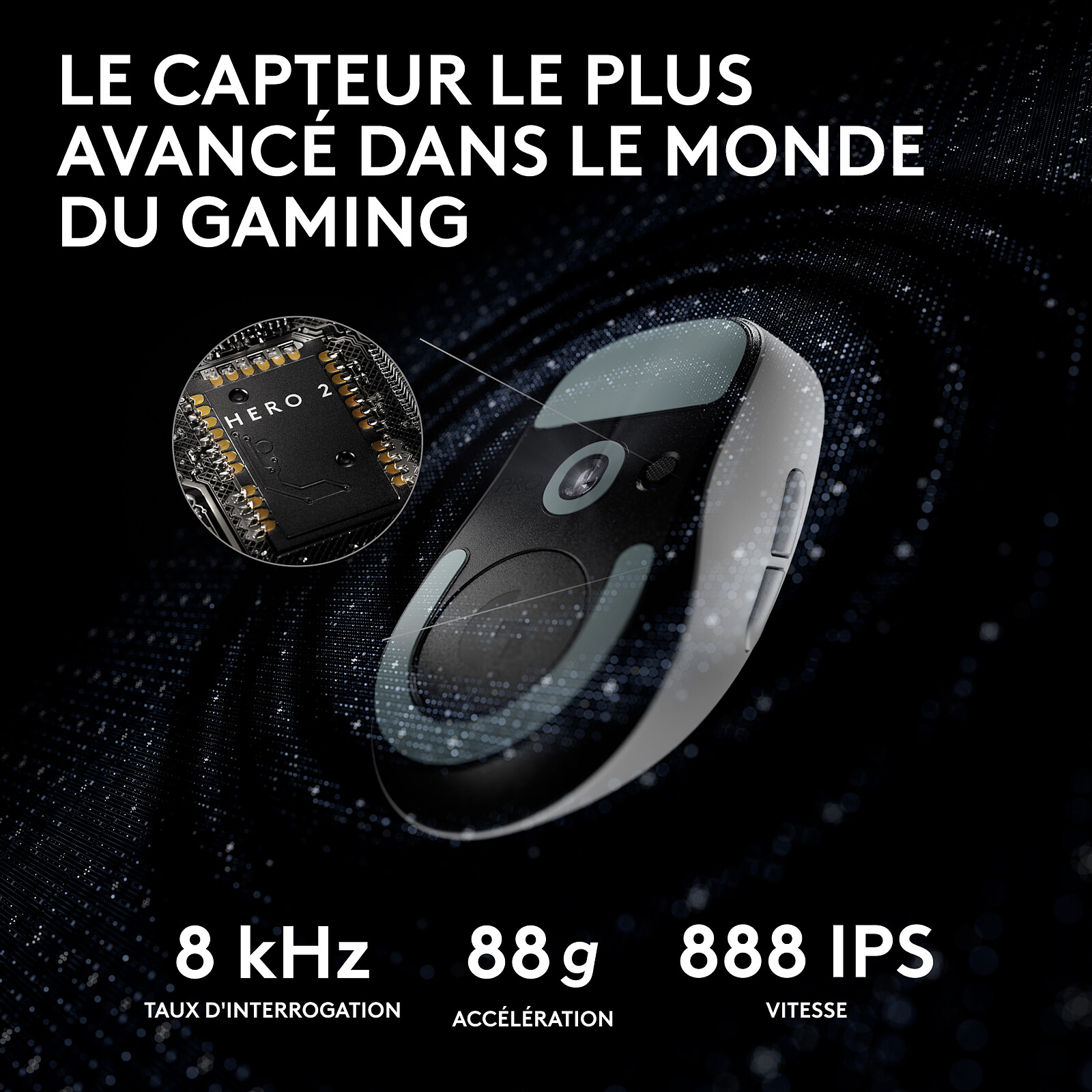 Logitech G Pro X Superlight 2 Lightspeed (White)